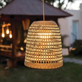 Lampadario LED design Positano beige, luce calda 900 lumen, NEWGARDEN, IP54