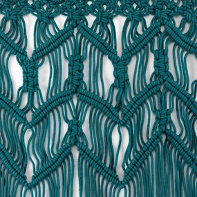 Tenda blu per porta 90x200 cm Macarena - douceur d'intérieur