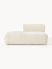 Chaise longue componibile in teddy Sofia