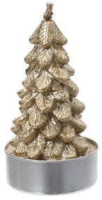 Candela Lifetime Dorato Albero di Natale 9,2 x 9,2 cm