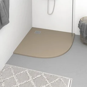 Piatto Doccia İn Smc Marrone 90x90 Cm /