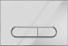 Mexen Fenix 11 pulsante di risciacquo, cromo lucido - 601101