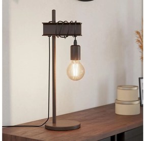Eglo 43525 - Lampada da tavolo TOWNSHEND 1xE27/10W/230V