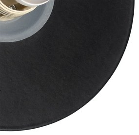 Applique nera IP44 con interruttore - Cederic