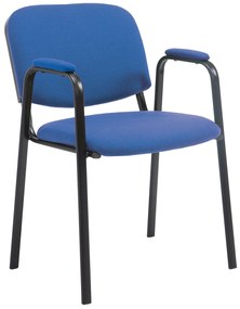 Sedia Visitatore Ken Pro Stoff: Comfort, Design E Funzionalità İn Ununica Soluzione Professionale / Blau