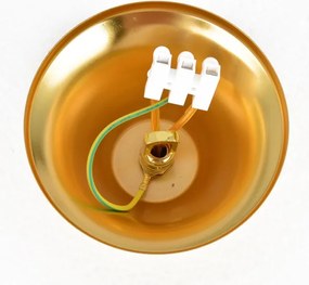 Brilagi - Lampadario a catena ECLIPSE 5xE14/10W/230V Ø 38 cm oro