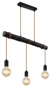 Globo 15539-3HB - Lampadario a sospensione con filo GREGOR 3xE27/60W/230V