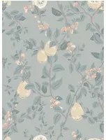 Sandberg Carta da parati Kvitten - Soft Blue