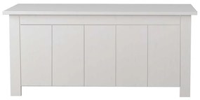 Cassapanca in legno di pino bianco 100x45 cm Bertram - Støraa