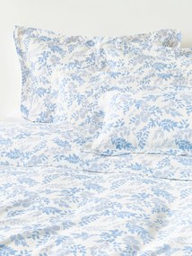 Copripiumino con stampa foglie Pola