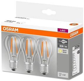 KIT 3x Lampadine a LED VINTAGE E27/7W/230V 2700K - Osram