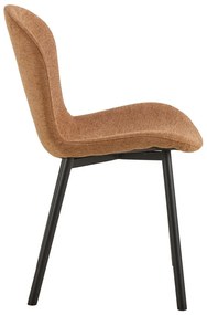 Sedia da pranzo color terracotta Esra – Actona