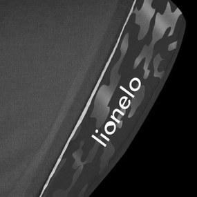 Lionelo - Triciclo per bambini HAARI grigio/nero