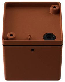 Applique da soffitto Quadrata GU10 IP54 in Alluminio e Vetro