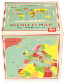 Puzzle World Map - Rex London