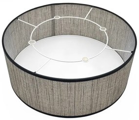 Plafoniera SIRJA 2xE27/15W/230V, diametro 35 cm, marrone