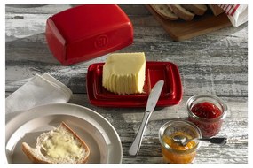 Zangola per burro in ceramica rossa - Emile Henry