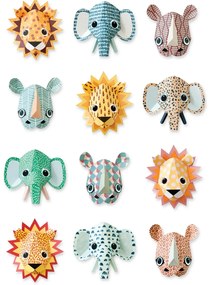 Studio Ditte Tapete Wild Animals Cool
