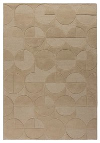 Tappeto in lana di colore naturale 160x230 cm Gigi - Flair Rugs