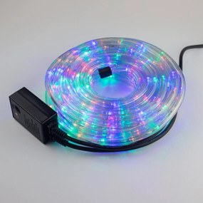 Tubo LED Natalizio 10m IP44 MULTICOLOR Colore Multicolor