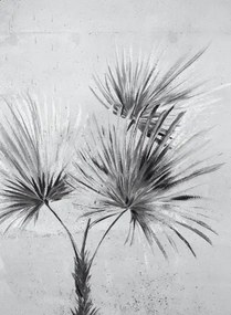 Eijffinger Carta da parati Palm Ombre - Greyscale