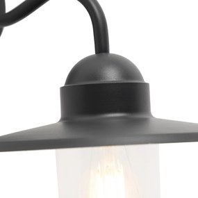 Lampada da parete per esterni rustica grigio scuro IP44 - Kansas