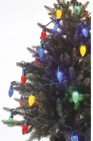 Catena LED da esterno natalizia 50xLED/8 modalità 14,8m IP44 multicolore