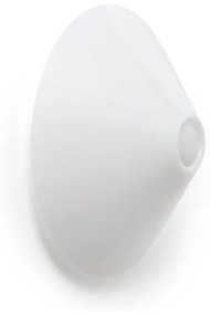 HAY - Ono Flush Mount Applique da Parete/Plafoniera Ø350 IP44 Bianco Opale Hay