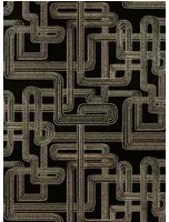 Coordonne Wandbild Gatsby - Black