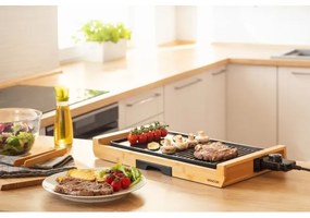 Sencor - Griglia elettrica da tavolo 1800W/230V in bambù