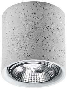 Lampada da soffitto CULLO in Cemento con base GU10