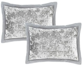 Federe per cuscino in set in velluto 2 pz 75x50 cm Crushed Velvet – Catherine Lansfield
