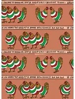 Jannelli & Volpi Carta da parati Galline Italiane - 25511