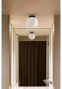 FARO 68611 - Plafoniera AMELIA 1xE27/15W/230V IP44 bianco/nero