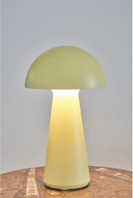 Lampada da tavolo LED gialla con telecomando (altezza totale 28 cm) Sam – Sirius