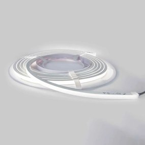 Neon Flex LED 12x12 10W/m, 5m, 24Vdc, IP67 CRI 90, B. Freddo - chip Lumileds Colore Bianco Freddo 5.000K