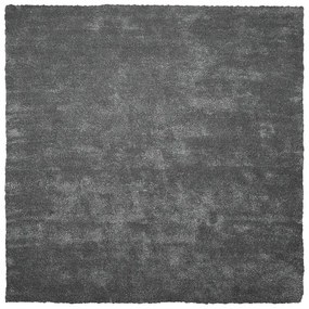 Tappeto shaggy grigio scuro 200 x 200 cm DEMRE Beliani