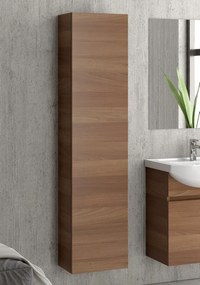 Colonna bagno altezza 160x35x27cm con 4 ripiani SC45 - KAMALU