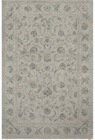 Tappeto in lana beige 133x190 cm Calisia Vintage Flora - Agnella