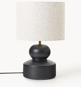 Lampada da tavolo grande in ceramica Georgina