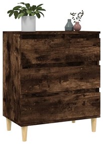 Credenza rovere fumo 60x35x70 cm in legno multistrato