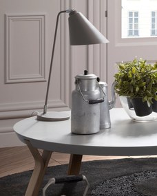 Kave Home - Lampada da tavolo Tipir grigio