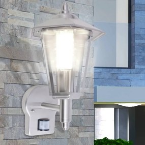 Lampada Da Parete Per Esterno Con Sensore İn Acciaio İnox /