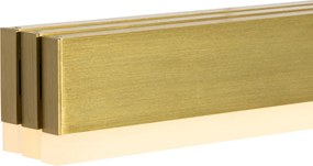 Lampada a sospensione regolabile oro con LED inclusa - Lamba