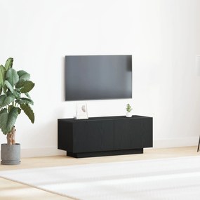 Comodino  nero rovere cm legno ingegnerizzato