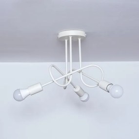 Lampadario a soffitto OXFORD 3xE27/15W/230V crema