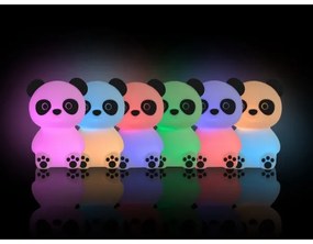 MegaLight - Lampada a LED RGB dimmerabile per bambini PADDY PANDA LED/5V