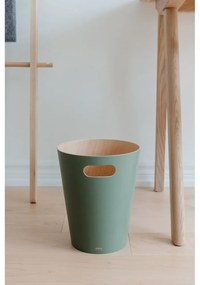 Cestino per la spazzatura verde 7,5 l Woodrow – Umbra