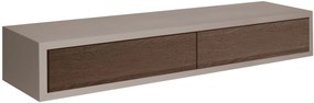Mensola a muro Domino rettangolare in mdf L 88.2 x H 13.4 x P 20 cm