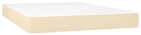 Materasso a molle insacchettate crema 140x200x20 cm